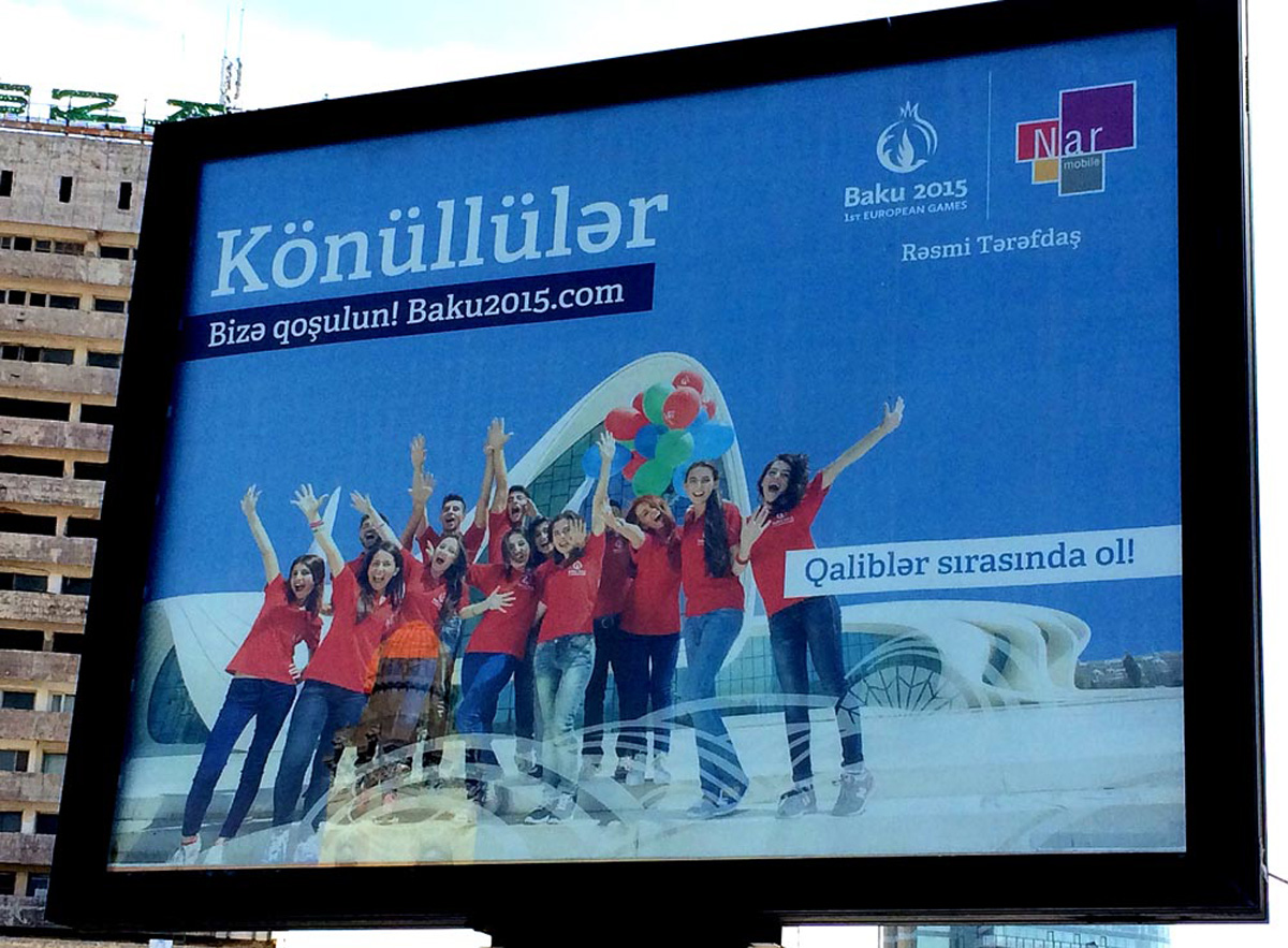 Paytaxt Bakı İlk Avropa Oyunları əhval-ruhiyyəsində (FOTO)