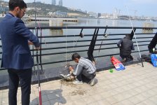 I Avropa Oyunlarına gələcək turistlər üçün əla məkan: Bakı buxtasının balıqçıları (FOTO)
