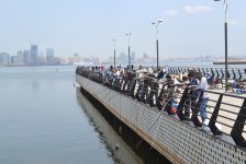 I Avropa Oyunlarına gələcək turistlər üçün əla məkan: Bakı buxtasının balıqçıları (FOTO)