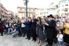 Leyla Əliyeva 56-cı “Venesiya Biennalesi” çərçivəsində Azərbaycan pavilyonunda iki sərginin açılışında iştirak edib (FOTO)