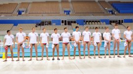 Bakıda su polosu üzrə beynəlxalq turnir keçirilir (FOTO)