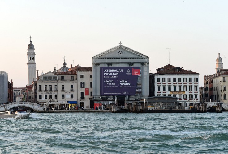 Leyla Əliyeva 56-cı “Venesiya Biennalesi” çərçivəsində Azərbaycan pavilyonunda iki sərginin açılışında iştirak edib (FOTO)