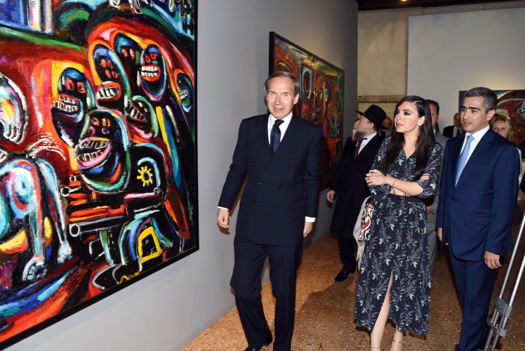 Leyla Əliyeva 56-cı “Venesiya Biennalesi” çərçivəsində Azərbaycan pavilyonunda iki sərginin açılışında iştirak edib (FOTO)