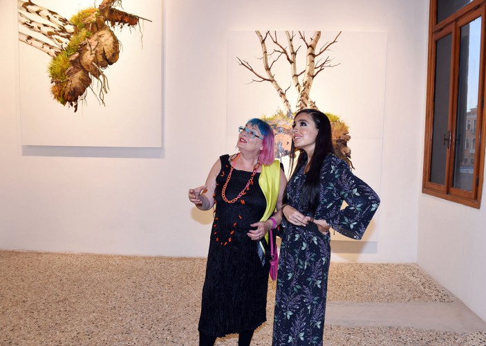 Leyla Əliyeva 56-cı “Venesiya Biennalesi” çərçivəsində Azərbaycan pavilyonunda iki sərginin açılışında iştirak edib (FOTO)