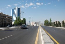 Bakıda Heydər Əliyev prospektinin yan yolu sabah açılacaq (FOTO)