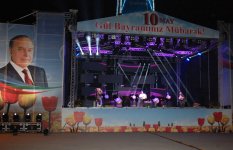 Milli Parkda möhtəşəm atəşfəşanlıq olub (FOTO)