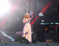 Milli Parkda möhtəşəm atəşfəşanlıq olub (FOTO)