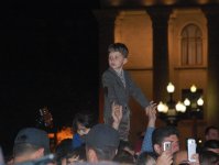 Milli Parkda möhtəşəm atəşfəşanlıq olub (FOTO)