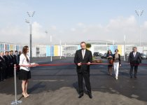 Prezident İlham Əliyev və xanımı Bakıda Avropa Oyunları Parkının açılışında iştirak ediblər (FOTO)