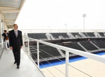Prezident İlham Əliyev və xanımı Bakıda Avropa Oyunları Parkının açılışında iştirak ediblər (FOTO)
