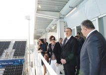 Prezident İlham Əliyev və xanımı Bakıda Avropa Oyunları Parkının açılışında iştirak ediblər (FOTO)