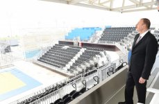 Prezident İlham Əliyev və xanımı Bakıda Avropa Oyunları Parkının açılışında iştirak ediblər (FOTO)