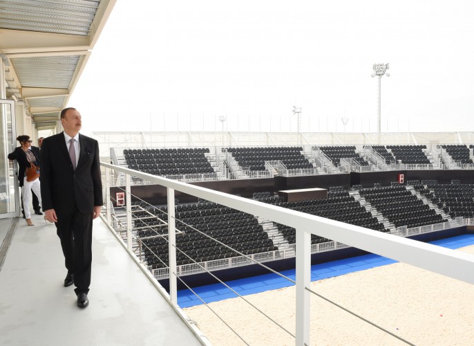 Prezident İlham Əliyev və xanımı Bakıda Avropa Oyunları Parkının açılışında iştirak ediblər (FOTO)