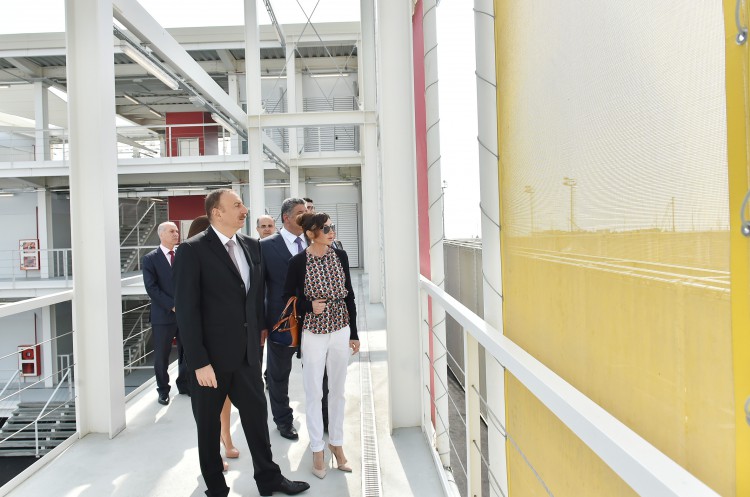 Prezident İlham Əliyev və xanımı Bakıda Avropa Oyunları Parkının açılışında iştirak ediblər (FOTO)