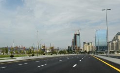 Prezident İlham Əliyev və xanımı Bakıda dənizkənarı yolun açılışında iştirak ediblər (FOTO)
