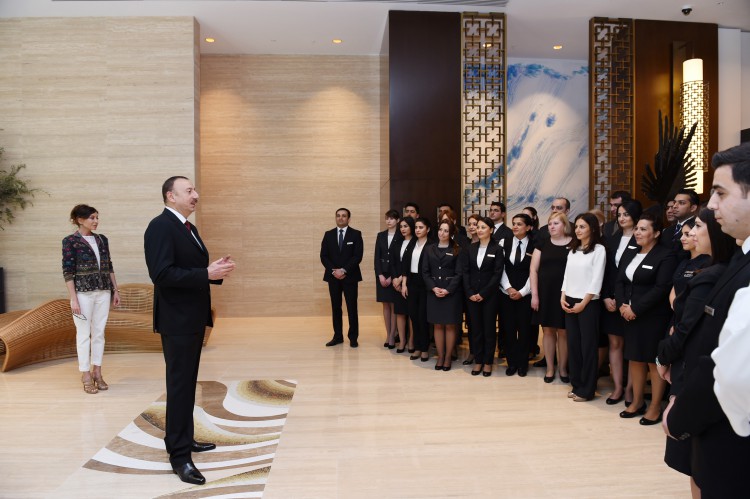 Prezident İlham Əliyev: Bu gün dünya miqyasında Bakı bulvarı kimi ikinci gözəl bulvar yoxdur (FOTO)