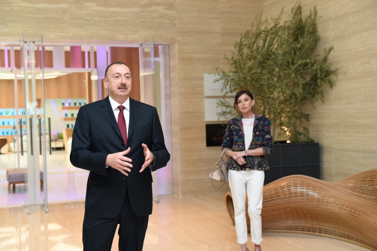 Prezident İlham Əliyev: Bu gün dünya miqyasında Bakı bulvarı kimi ikinci gözəl bulvar yoxdur (FOTO)