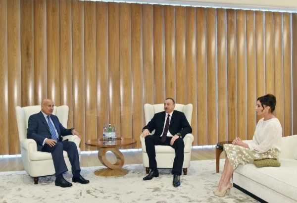 Prezident İlham Əliyev və xanımı ISESCO-nun baş direktoru ilə görüşüblər