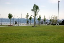 Bakı-2015: Yeni Ağ Şəhər bulvarında gəzinti (FOTO)