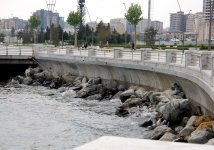 Bakı-2015: Yeni Ağ Şəhər bulvarında gəzinti (FOTO)