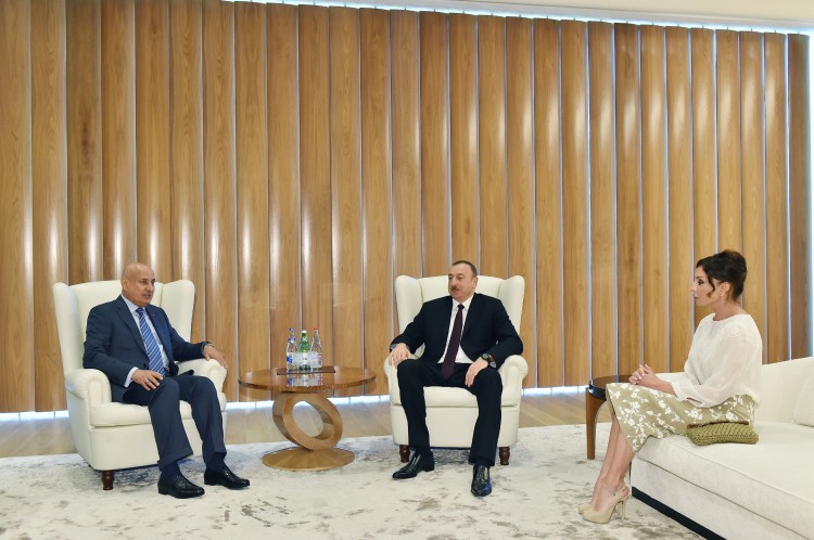 Prezident İlham Əliyev və xanımı ISESCO-nun baş direktoru ilə görüşüblər