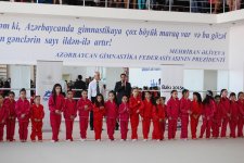 Bədii gimnastika üzrə festival yarışları keçirilib (FOTO)