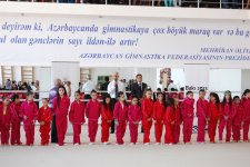 Bədii gimnastika üzrə festival yarışları keçirilib (FOTO)