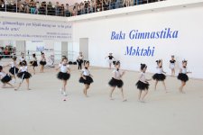 Bədii gimnastika üzrə festival yarışları keçirilib (FOTO)