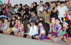 Bədii gimnastika üzrə festival yarışları keçirilib (FOTO)