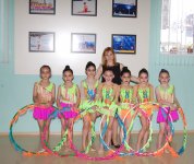 Bədii gimnastika üzrə festival yarışları keçirilib (FOTO)