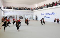 Bədii gimnastika üzrə festival yarışları keçirilib (FOTO)
