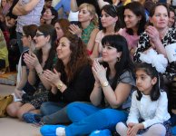 Bədii gimnastika üzrə festival yarışları keçirilib (FOTO)