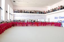 Bədii gimnastika üzrə festival yarışları keçirilib (FOTO)