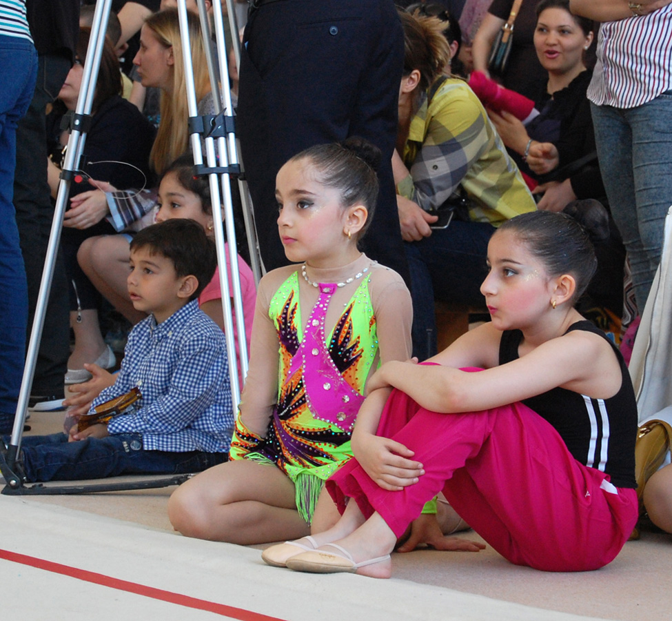 Bədii gimnastika üzrə festival yarışları keçirilib (FOTO)