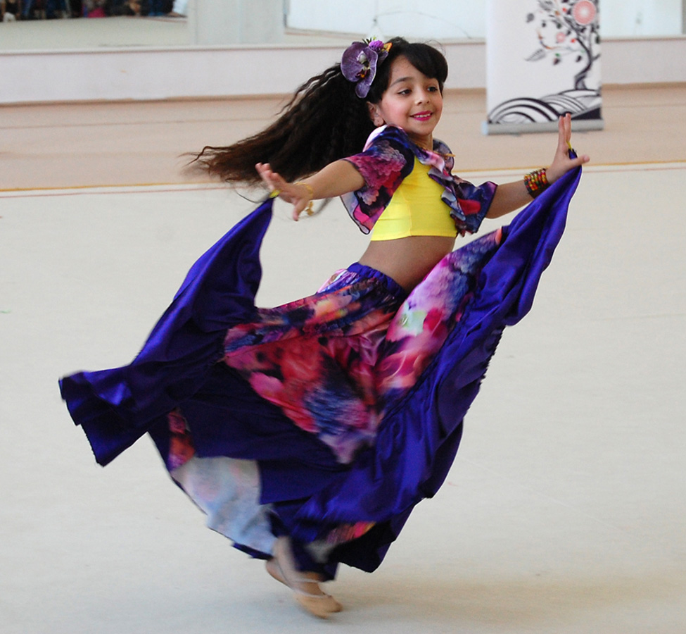 Bədii gimnastika üzrə festival yarışları keçirilib (FOTO)