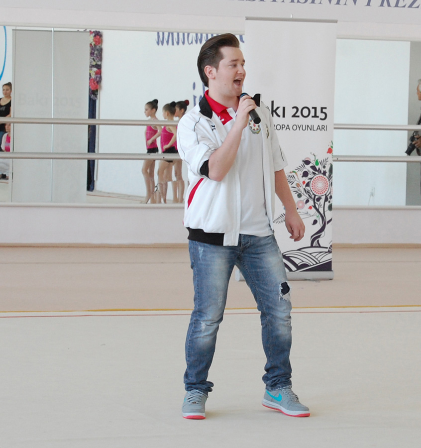Bədii gimnastika üzrə festival yarışları keçirilib (FOTO)
