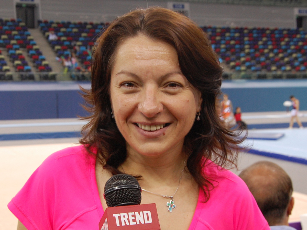 Mariana Vasileva: Bədii gimnastikanın İslamiadaya salınması Birinci vitse-prezident Mehriban Əliyevanın səyləri nəticəsində mümkün oldu