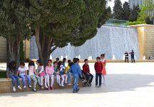 Bakı-2015: Dağüstü parkdan paytaxta açılan gözəl mənzərə (FOTO)