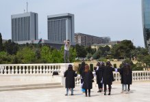 Bakı-2015: Dağüstü parkdan paytaxta açılan gözəl mənzərə (FOTO)