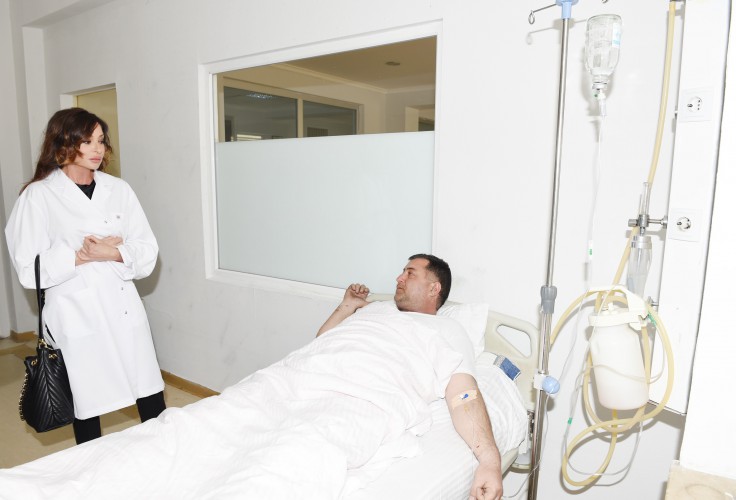 Mehriban Əliyeva: "Hadisənin səbəbkarları cəzalarını alacaqlar" (FOTO)