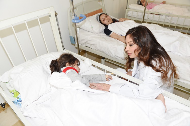 Mehriban Əliyeva: "Hadisənin səbəbkarları cəzalarını alacaqlar" (FOTO)