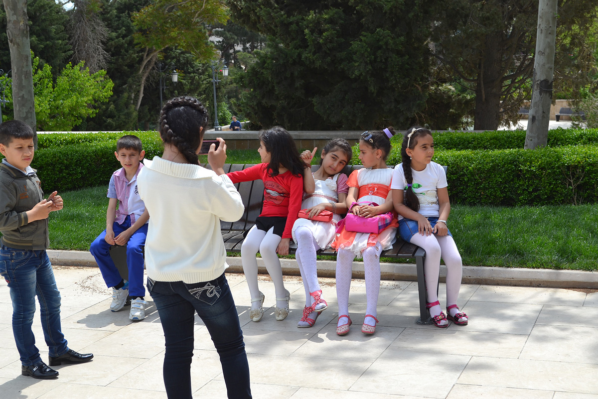 Bakı-2015: Dağüstü parkdan paytaxta açılan gözəl mənzərə (FOTO)