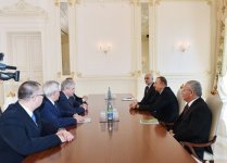 Prezident İlham Əliyev Belarus Baş nazirinin müavinini qəbul edib