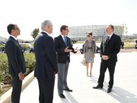 Prezident İlham Əliyev və xanımı Böyükşor bulvarının və parkının açılışında iştirak ediblər (FOTO)
