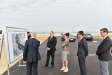 Prezident İlham Əliyev və xanımı Böyükşor bulvarının və parkının açılışında iştirak ediblər (FOTO)