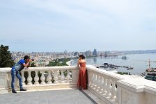 Bakı-2015: Dağüstü parkdan paytaxta açılan gözəl mənzərə (FOTO-2)
