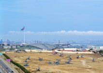 Bakı-2015: Dağüstü parkdan paytaxta açılan gözəl mənzərə (FOTO-2)