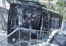 Bakı funikulyoru turistlərini gözləyir (FOTO)