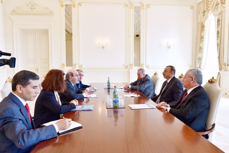 Prezident İlham Əliyev BMT-nin Ərzaq və Kənd Təsərrüfatı Təşkilatının Baş direktorunu qəbul edib (FOTO)