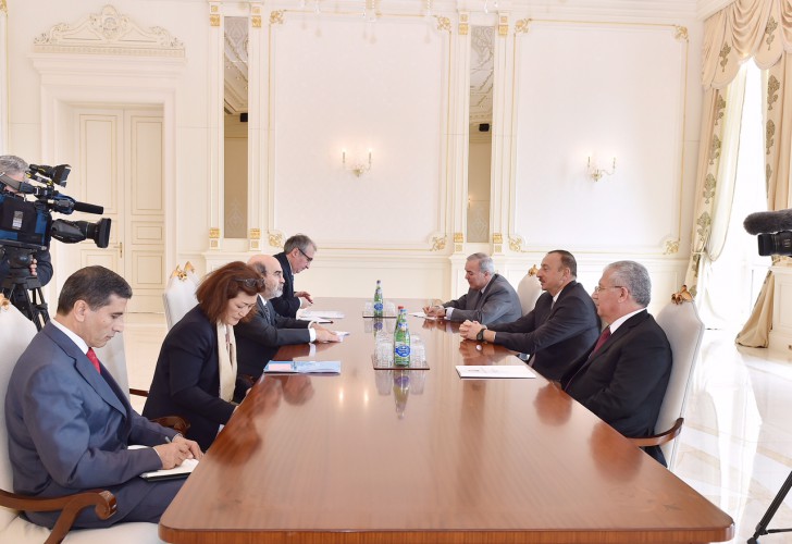 Prezident İlham Əliyev BMT-nin Ərzaq və Kənd Təsərrüfatı Təşkilatının Baş direktorunu qəbul edib (FOTO)